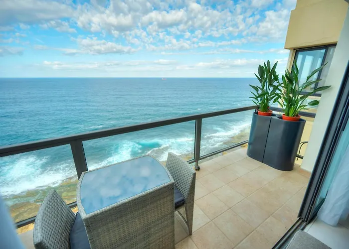 Modern, Large 3bedroom, Spectacular Views Goslm-9 Apartamento Sliema